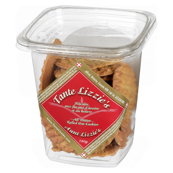 Deliciously Buttery and Rolled Oat Cookies Aunt Lizzie's